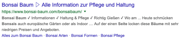 Beispielsnippet Best practice